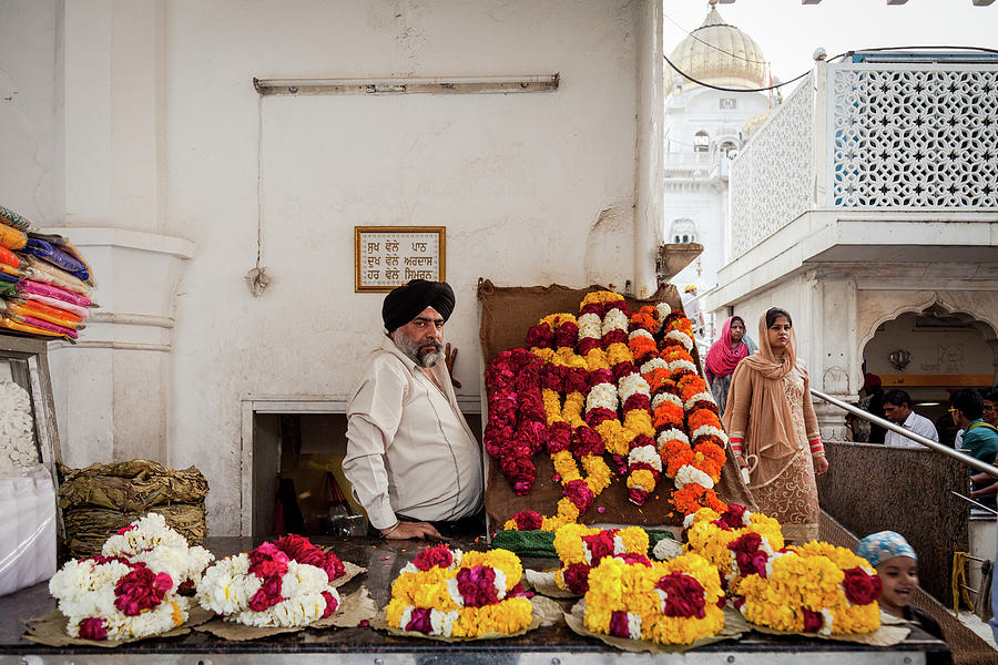 Sikh Temple Portrait Photograph by Erika Gentry