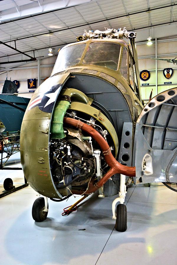 Sikorsky H19 Chickasaw Engine Photograph by Nancy Jenkins - Fine Art ...