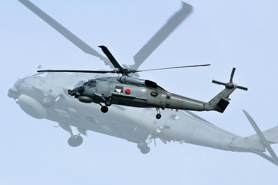 Helicopter Photograph - Sikorsky S-70B-2 Seahawk RAN by Miroslava Jurcik