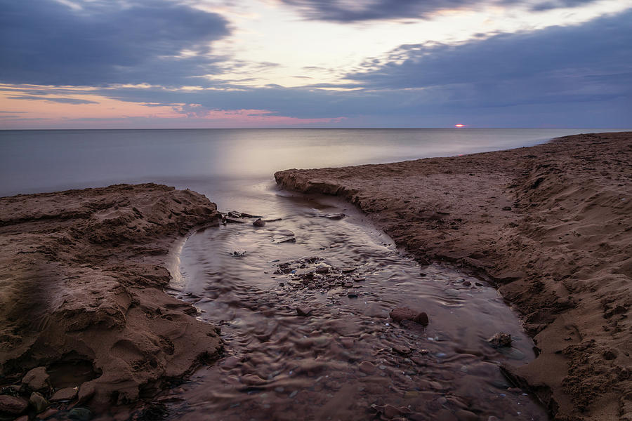 Silence and Solitude at Cavendish Beach Photograph by Chris Bordeleau