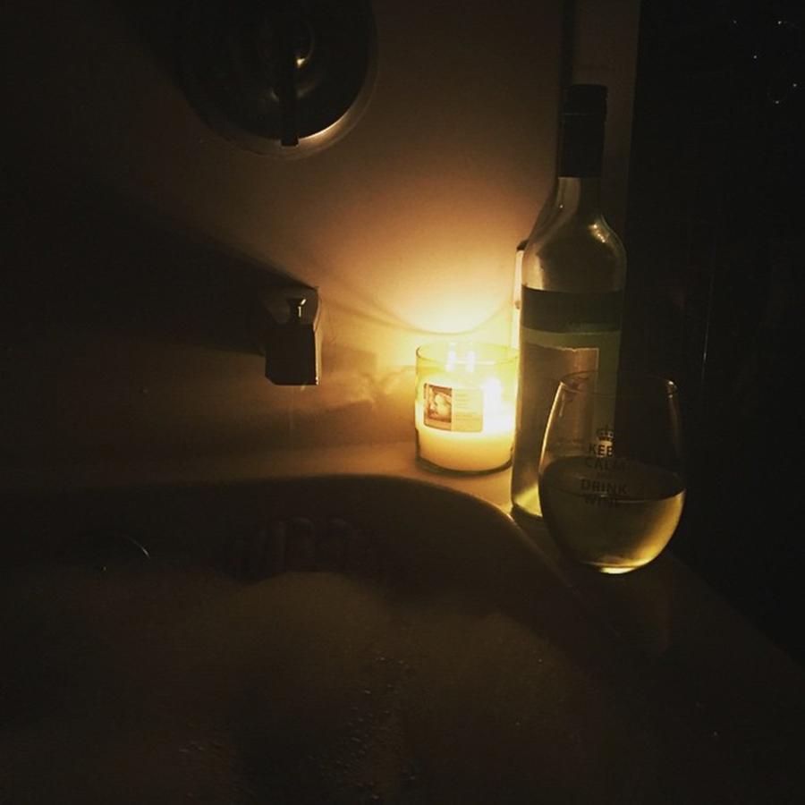 •silence, Bubbles, & Wine.. A Little Photograph by Dakota Milis