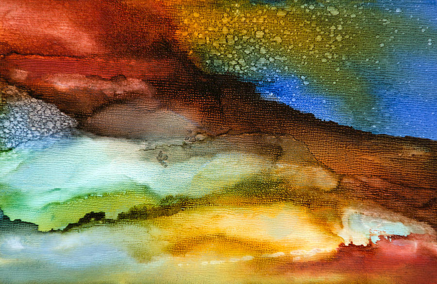 Abstract Painting - Silent Conversations - A - by Sandy Sandy Abstract Painting - Silent Conversations - A - by Sandy Sandy