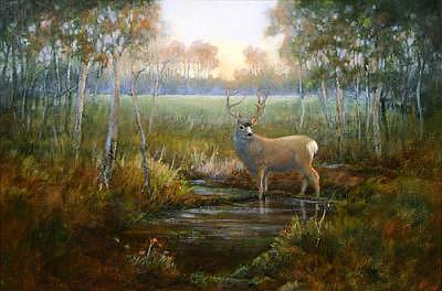 Silent Glen Painting by Shirley McKay Silent Glen Painting by Shirley McKay