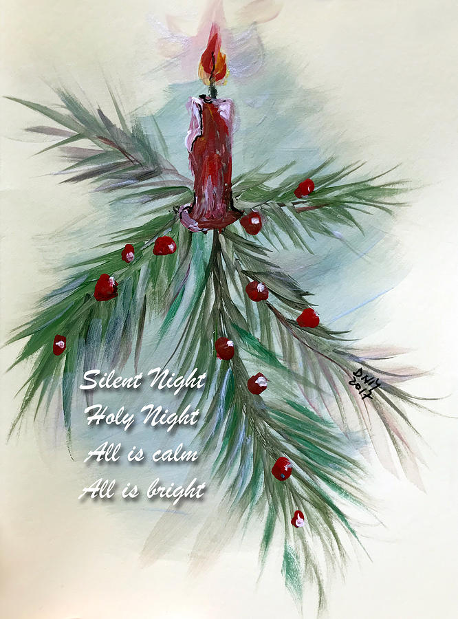 Silent Night Painting by Dorothy Maier