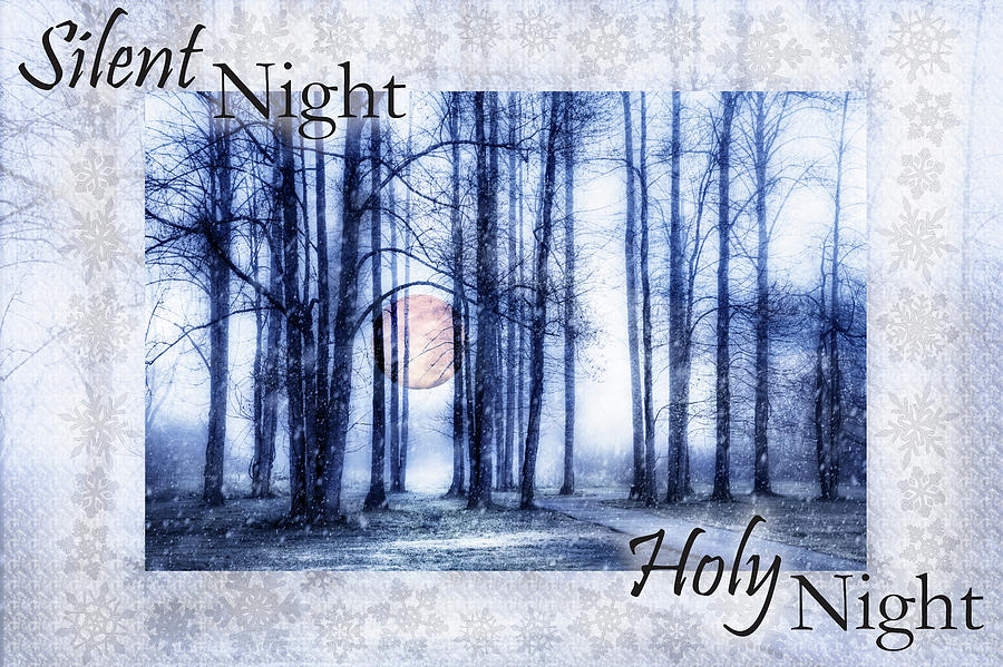 Christmas Photograph - Silent Night Holy Night II by Debra and Dave Vanderlaan