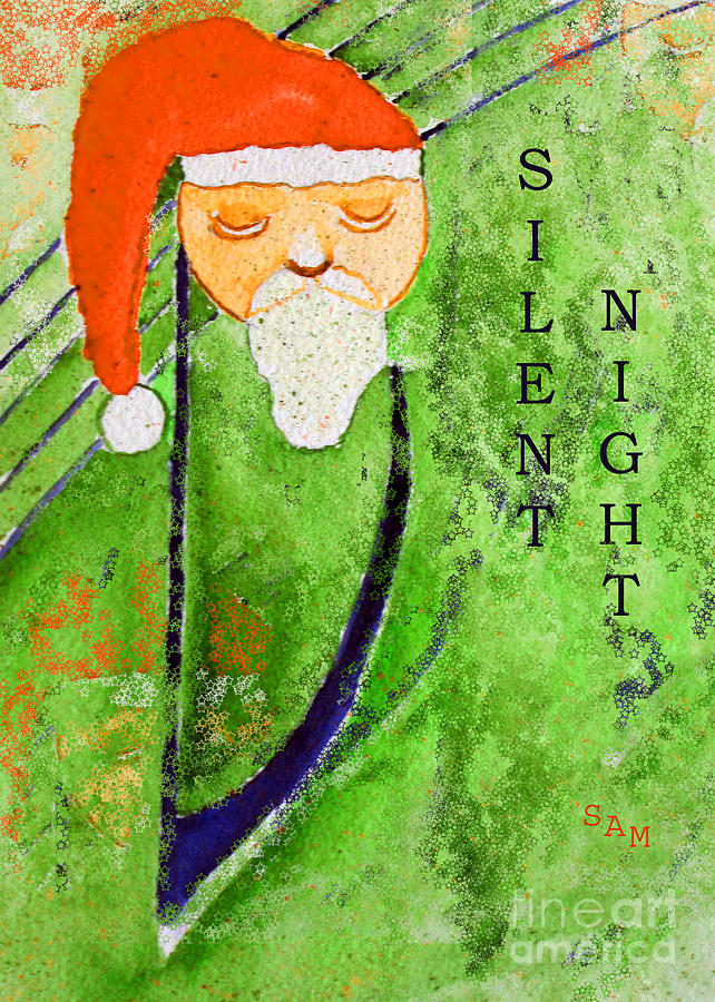 Silent Night Painting by Sandy McIntire