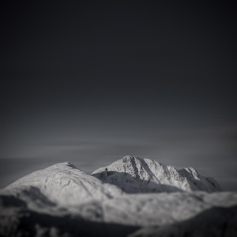Mountain Photograph - Silent Peaks by Kate Morton