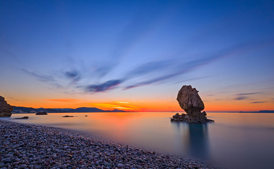 Silent Rock Photograph by Stergos Skulukas - Fine Art America