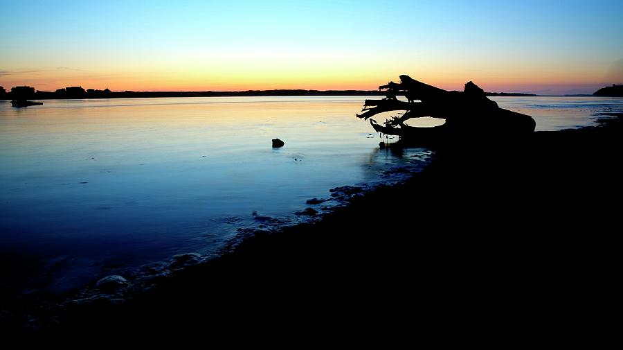 Siletz Bay Sunset 6127 Photograph by Jerry Sodorff