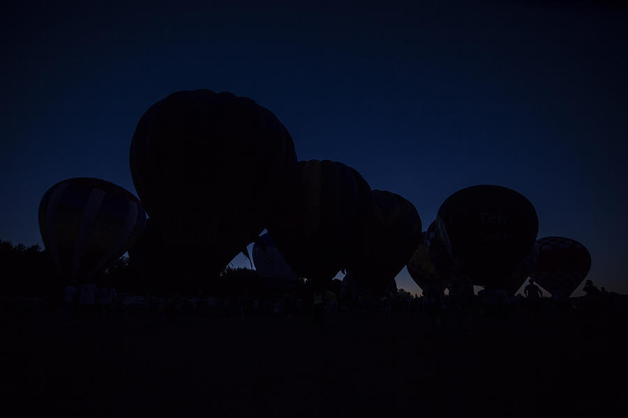 Silhouette Balloons Photograph by CJ Schmit