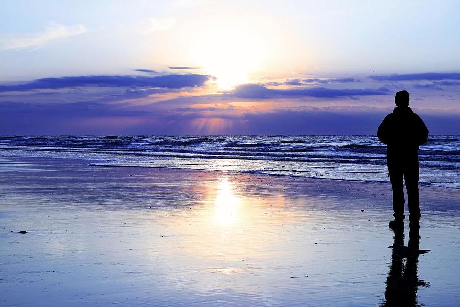 Silhouette Sunrise On the Atlantic Ocean Photograph by Carol Montoya Silhouette Sunrise On the Atlantic Ocean Photograph by Carol Montoya