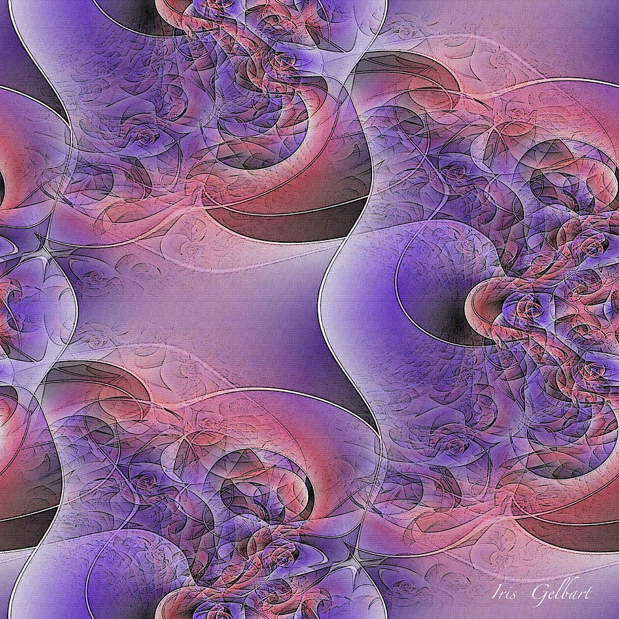 Silk Fabric Digital Art by Iris Gelbart