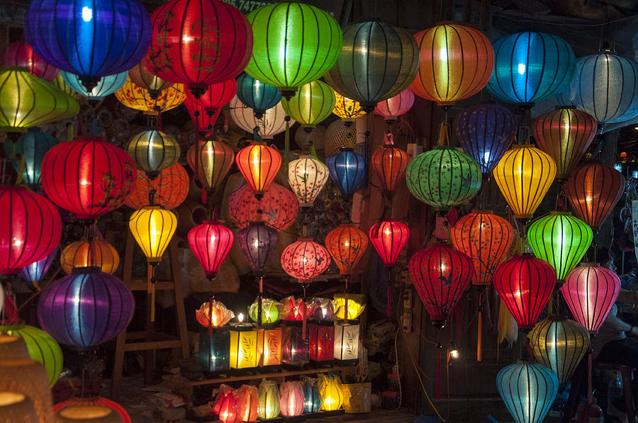 Silk Lanterns Photograph by Rob Hemphill