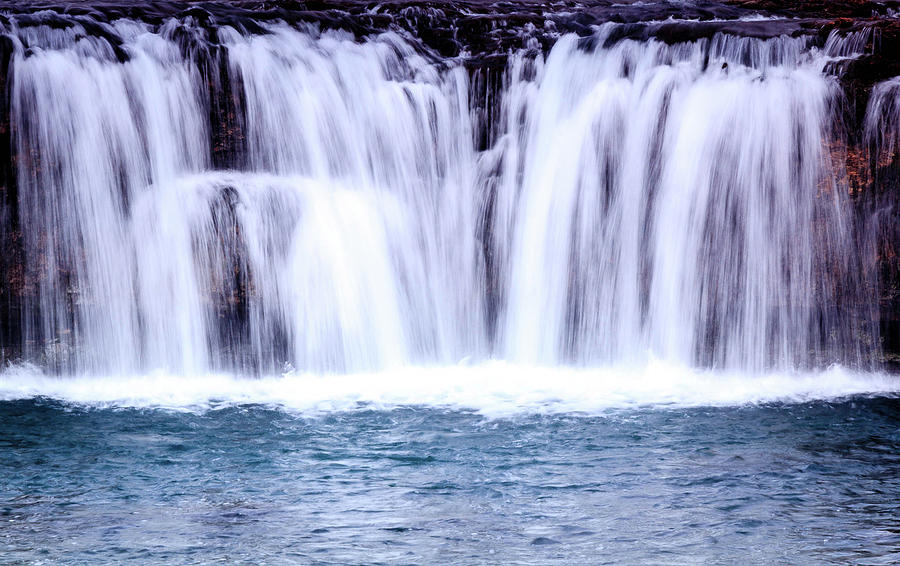 Silken Falls Photograph by Dennis Wells | Fine Art America