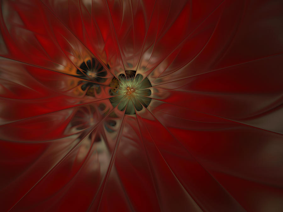 Flower Digital Art - Silky Sins by Amorina Ashton