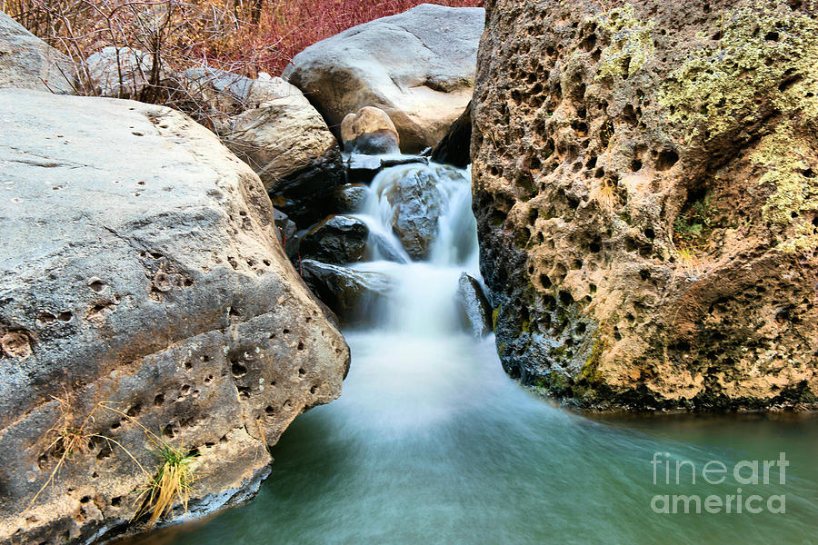 Silky Waters of Jemez springs Photograph by Jeff Swan