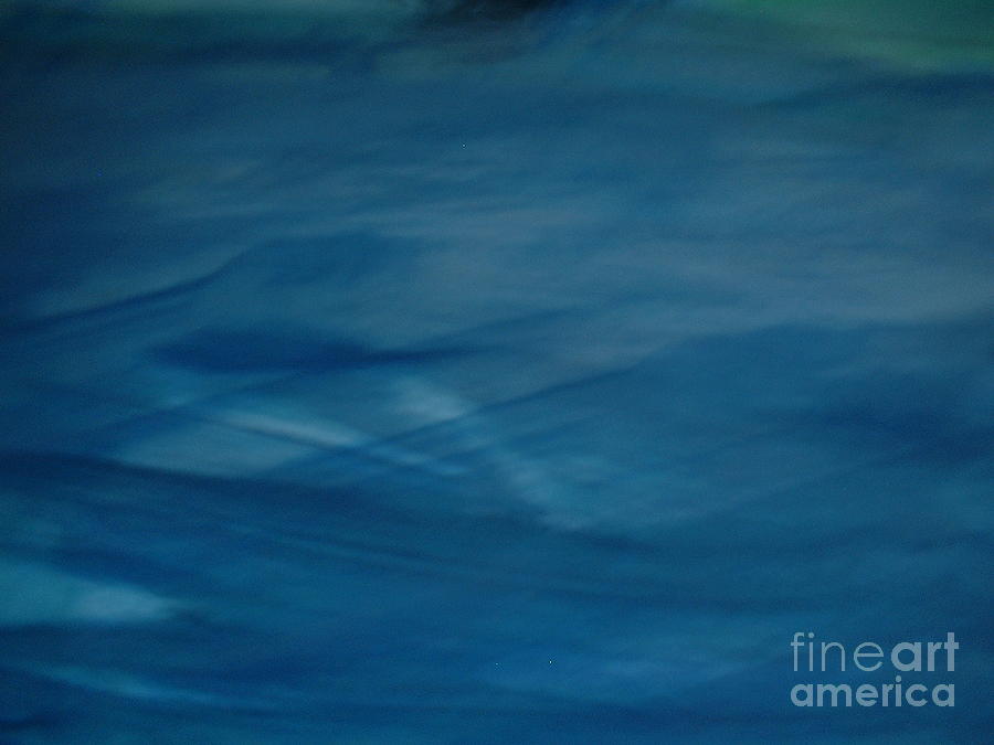 Abstract Painting - Silky Waves by Nyna Niny
