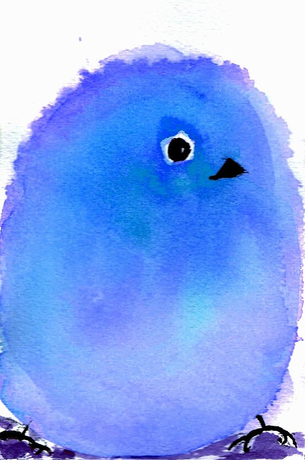 Silly Bird #5 Painting by Anne Duke