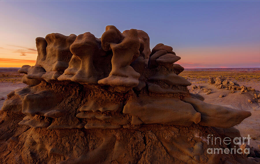 Gargoyles Photograph - Siltstone Gargoyles by Mike Dawson Gargoyles Photograph - Siltstone Gargoyles by Mike Dawson