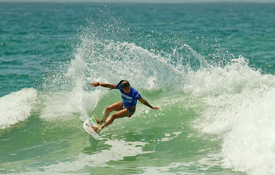 Silvana Lima Surfer Girl Photograph by Waterdancer