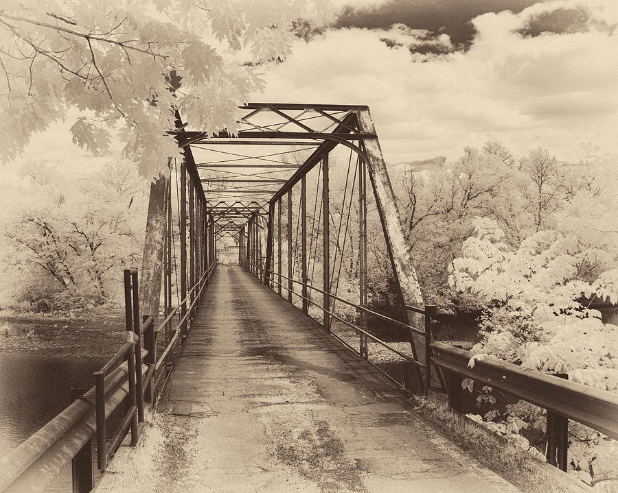 Silver Bridge Antique Photograph by James Barber