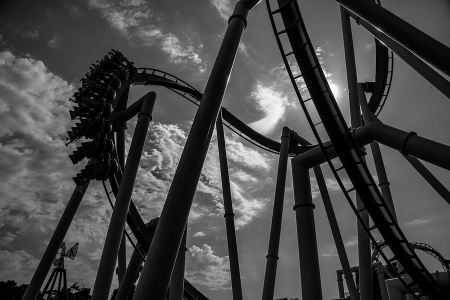 Silver Bullet Black and White Photograph by Matthew Nelson