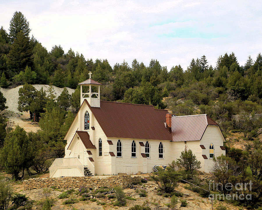 Silver City Church Photograph by Roxie Crouch