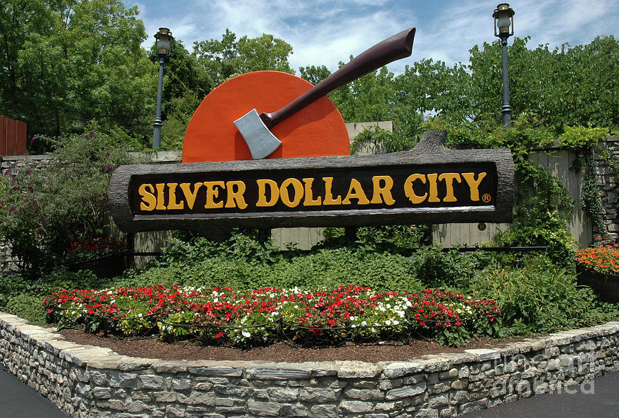 Silver Dollar City Sign Photograph by Kathy Carlson - Fine Art America