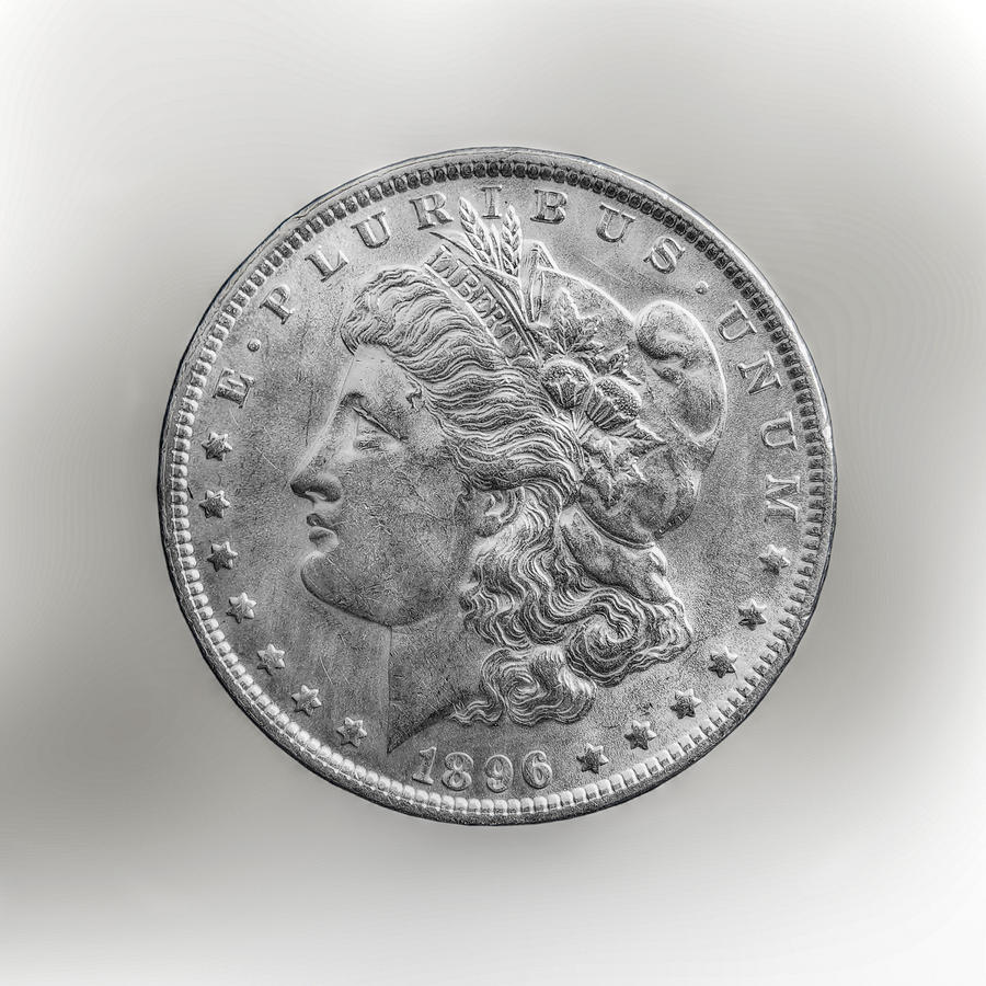 Silver Dollar Coin Photograph by Randy Steele Pixels