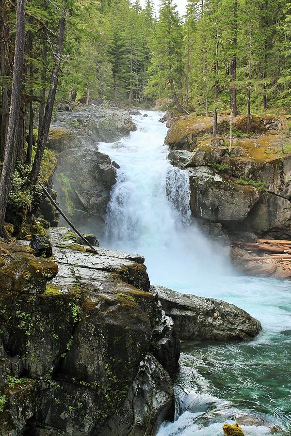 Silver Falls Photograph by Lkb Art And Photography | Fine Art America