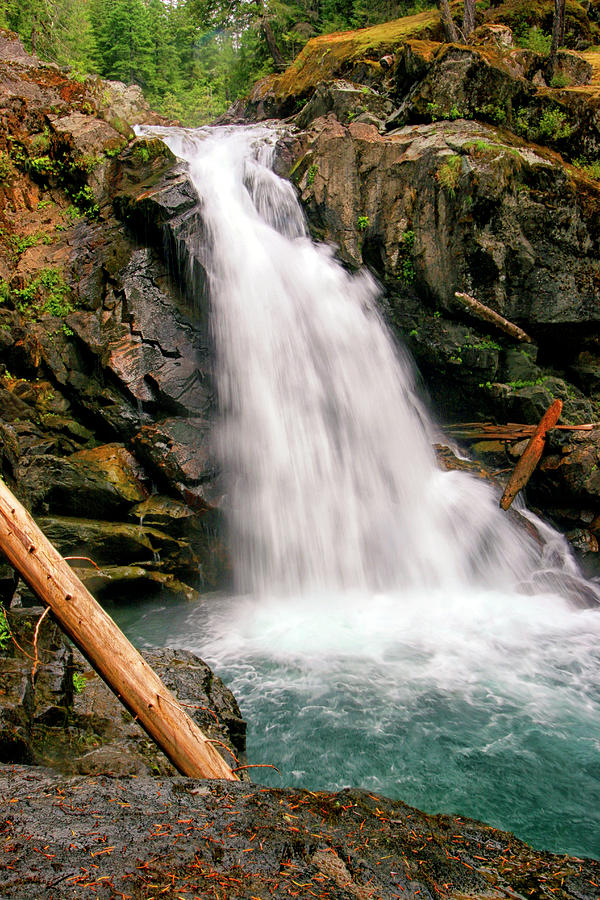 Silver Falls Photograph by Marshall Powell Photography - Fine Art America