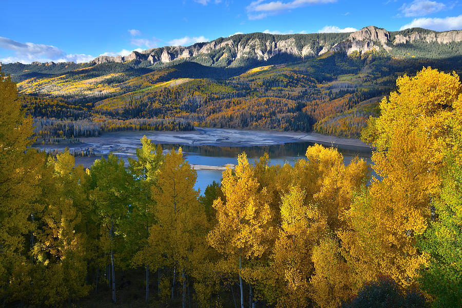 Silver Jack Reservoir Photograph by Ray Mathis - Pixels