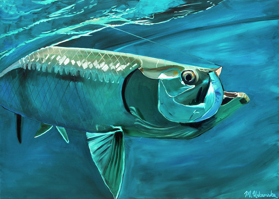 Silver King Painting - Silver King by Monika Urbanska Silver King Painting - Silver King by Monika Urbanska