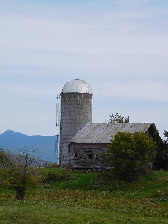Silver Silo Photograph by Catherine Gagne