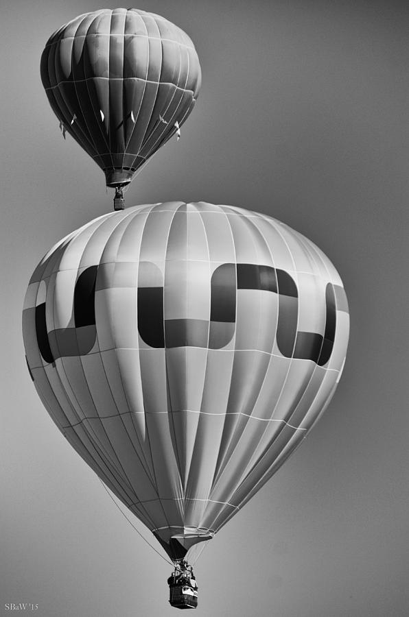 Silver Sky Balloons Photograph by Kevin Munro