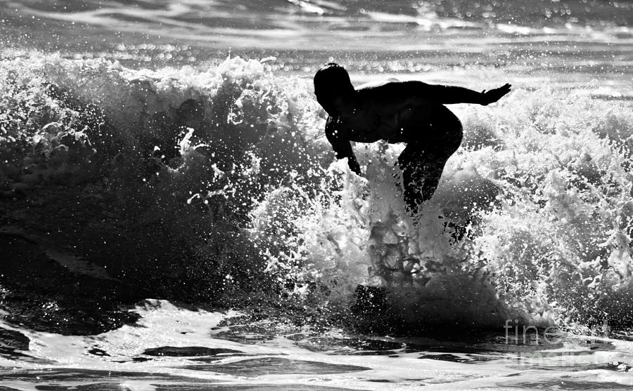 Silver Surfer  Hawaii North Shore Photograph by Debra Banks