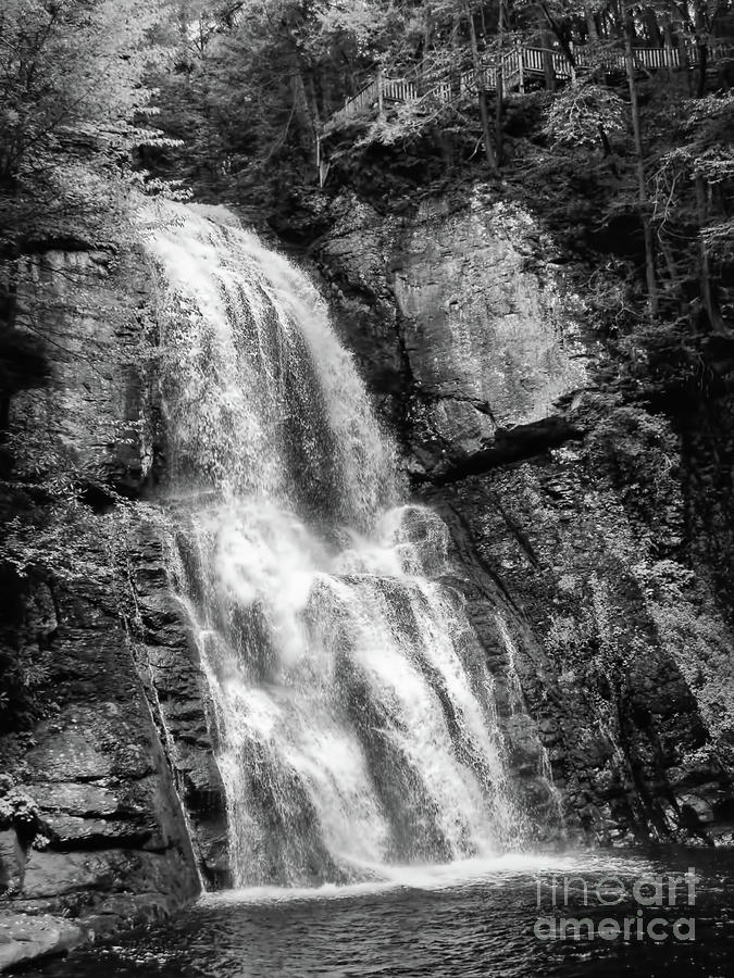 Silver Waterfall Photograph by Elisabeth Lucas - Fine Art America