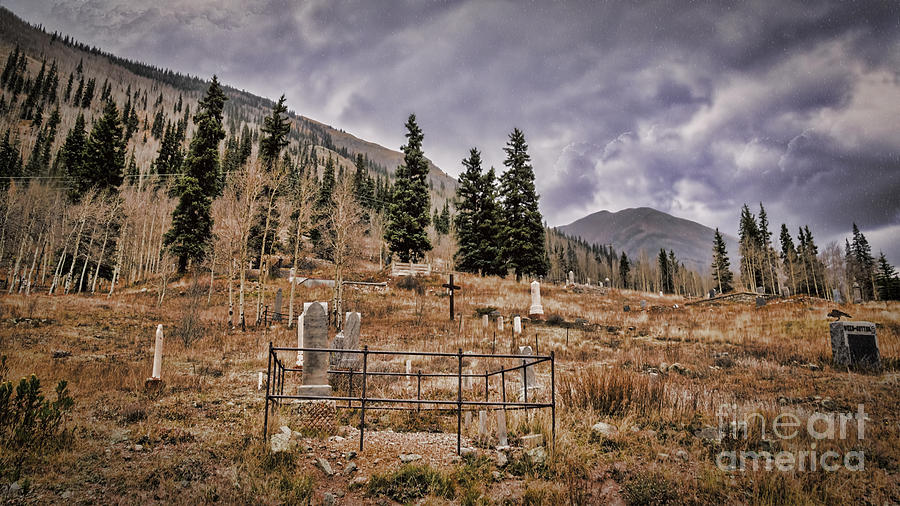 Silverton Colorado Cemetery  Photograph by Janice Pariza