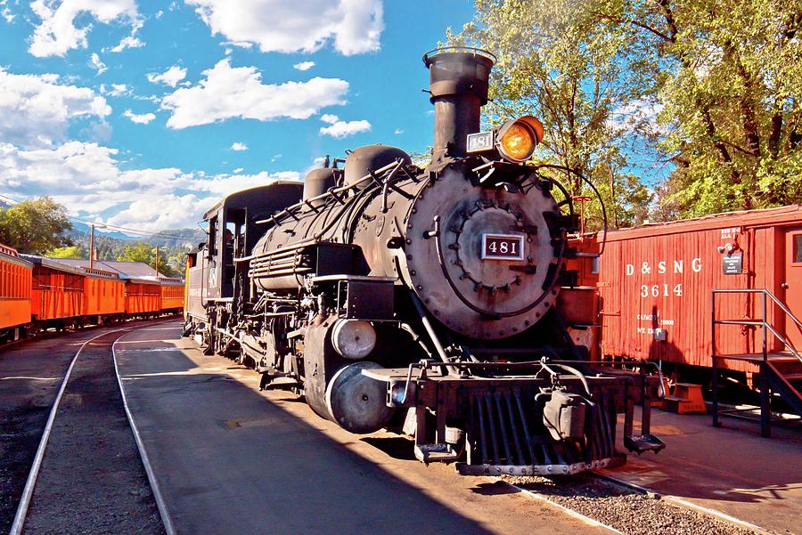 Silverton-Durango Train Photograph by Linda Unger