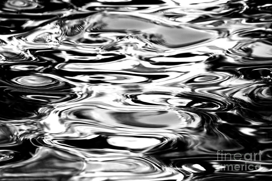 Silvery Water Ripples Photograph by Dave Fleetham - Printscapes