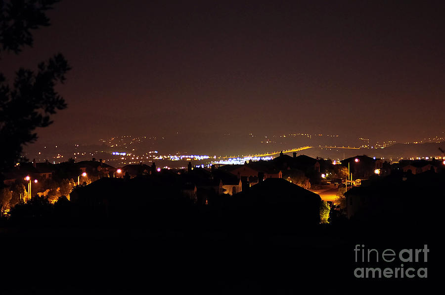Simi Valley At night Photograph by Clayton Bruster