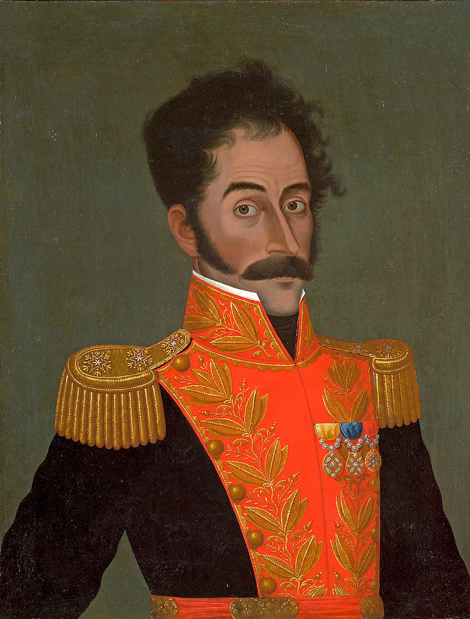 Simon Bolivar Painting - Simon Bolivar by Jose Gil de Castro
