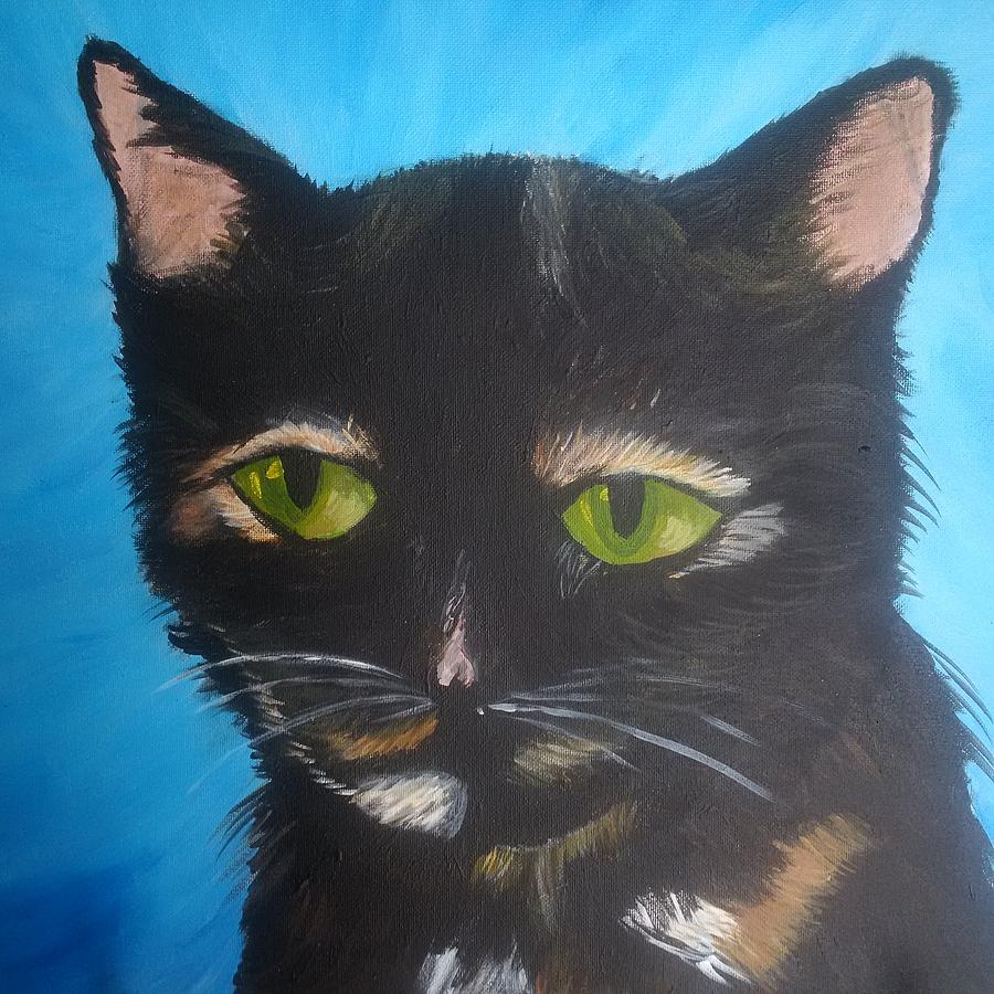 Simone Painting by Lynne McQueen