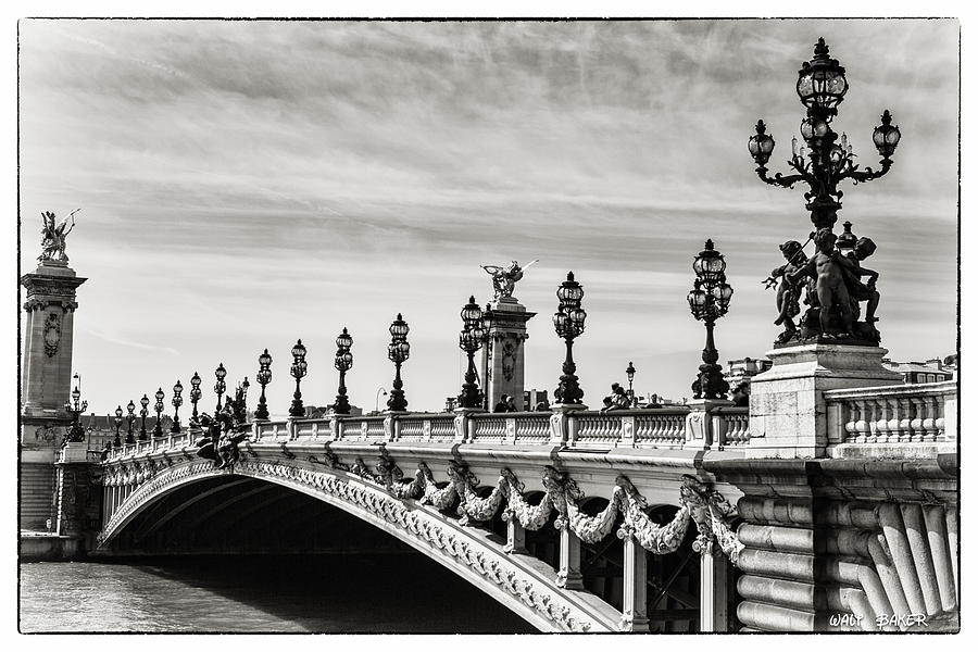 Pont Alexandre III Photograph by Walt  Baker
