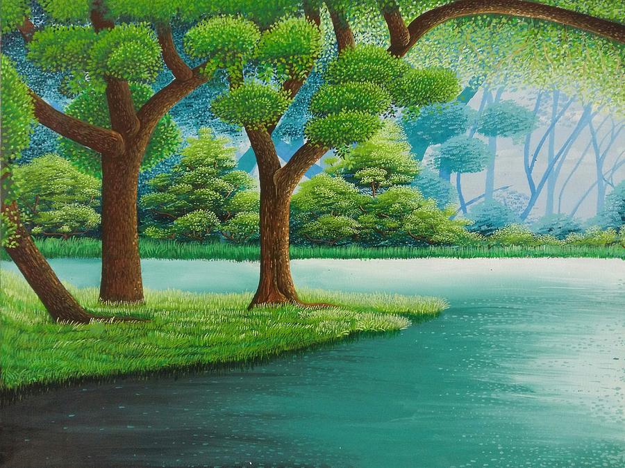 Simple Nature Painting by Hiper Bayog