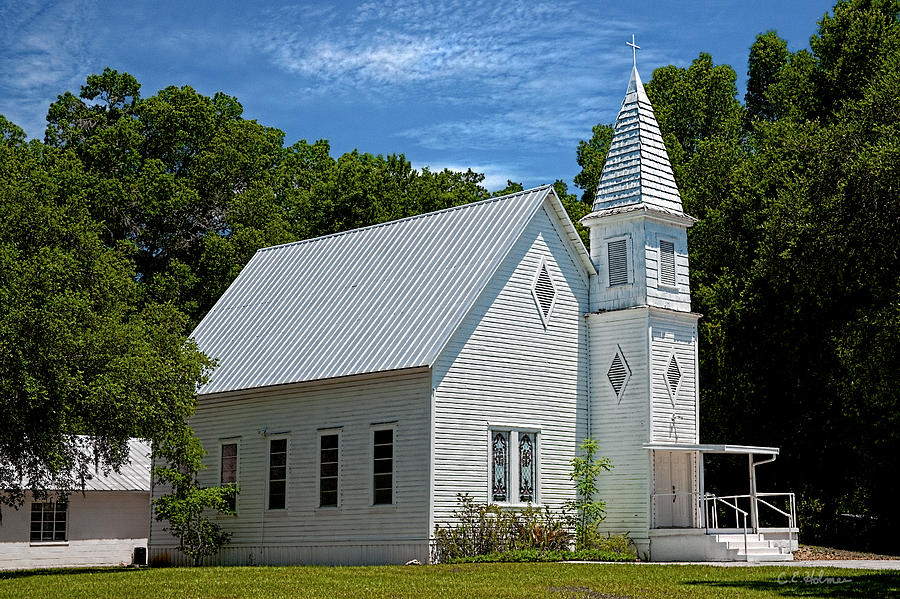 Simple Country Church Photograph by Christopher Holmes