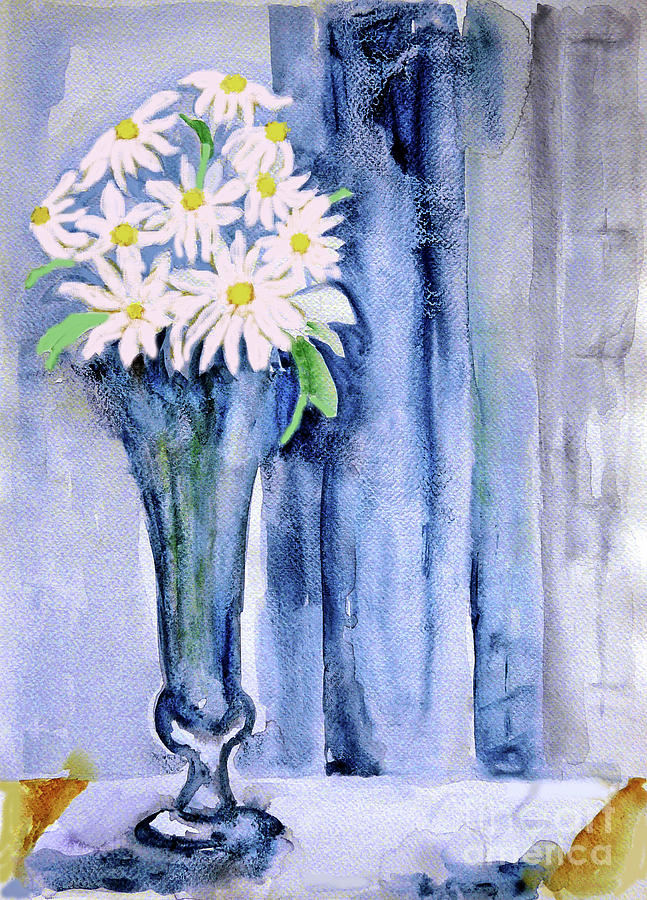 Simple Elegance Painting by Jasna Dragun