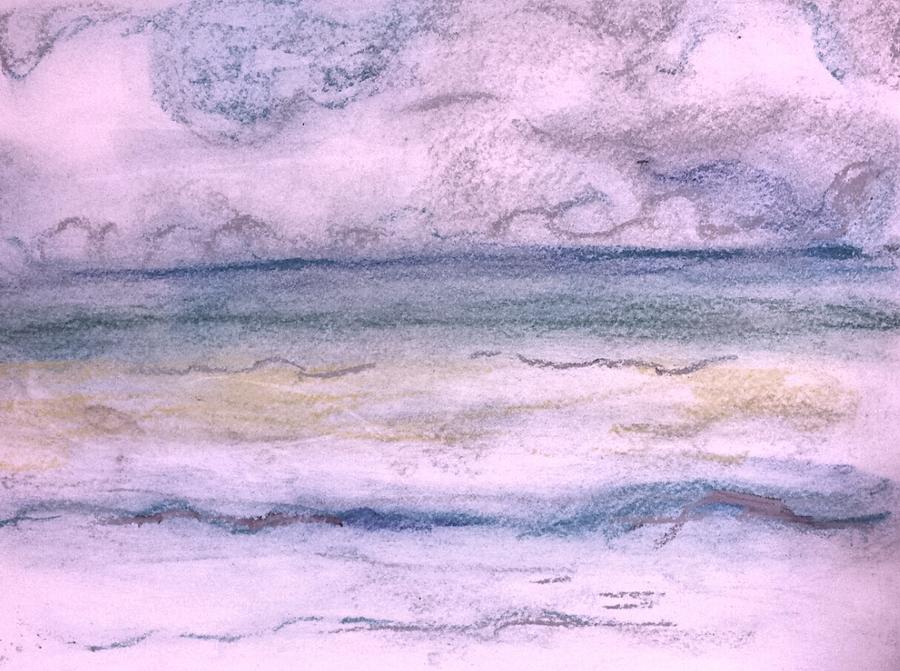 Simple ocean view Painting by Hae Kim