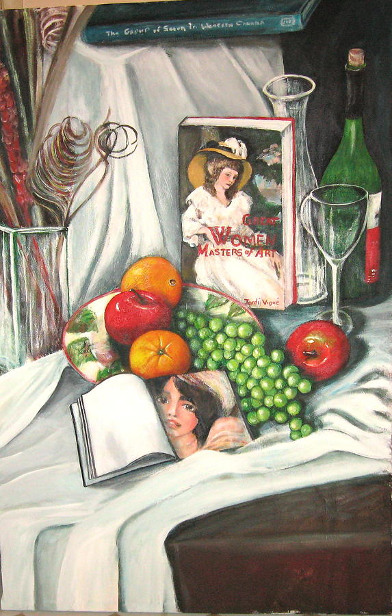 Still Life Painting - Simple Pleasures by Eileen Kasprick Still Life Painting - Simple Pleasures by Eileen Kasprick