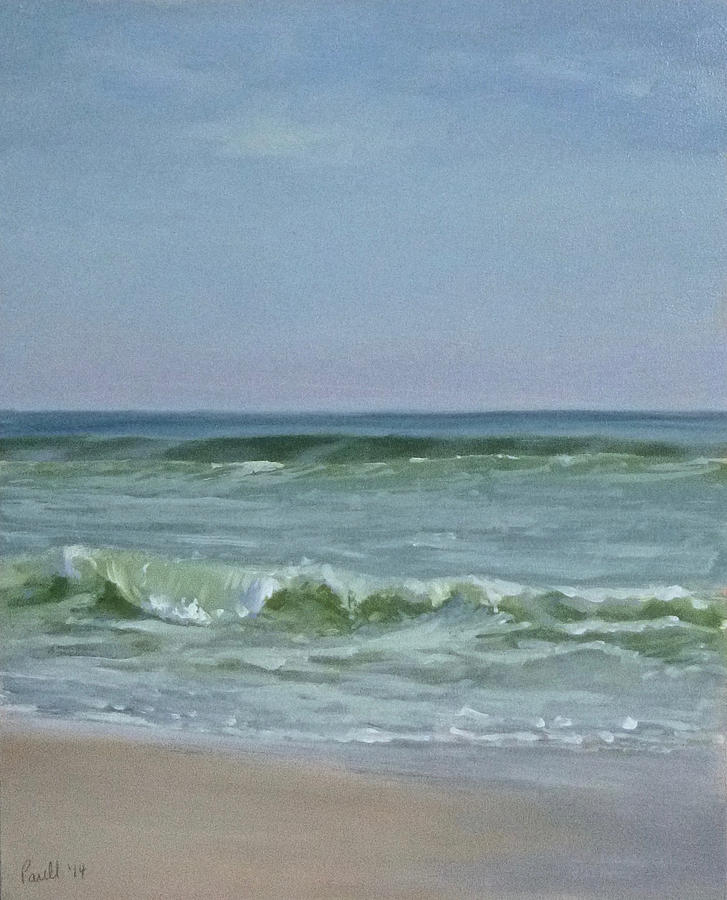 Simple seascape Painting by Ellen Paull